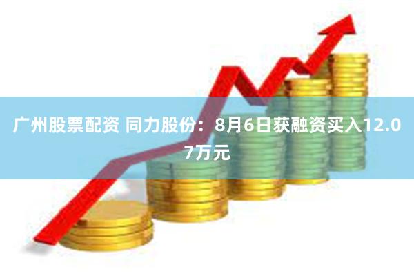 广州股票配资 同力股份：8月6日获融资买入12.07万元